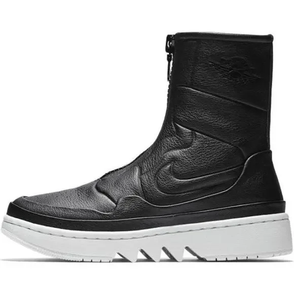 Air Jordan AJ 1 Jester XX Black Zip Sneakers - Picture 11 of 12